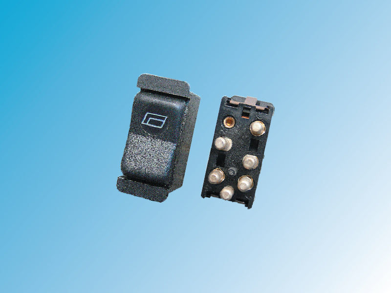 MERCEDES BENZ W123 Driver & Passenger Side Front Window Switch (6 pin)